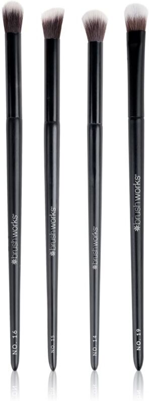 Brushworks Eye Blending Set kit de pinceaux pour le maquillage des yeux