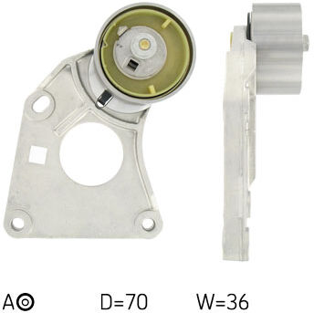 Skf Spannrolle, Zahnriemen Vkm13902 Für Peugeot Citroën (Df-Psa) Fiat Renault