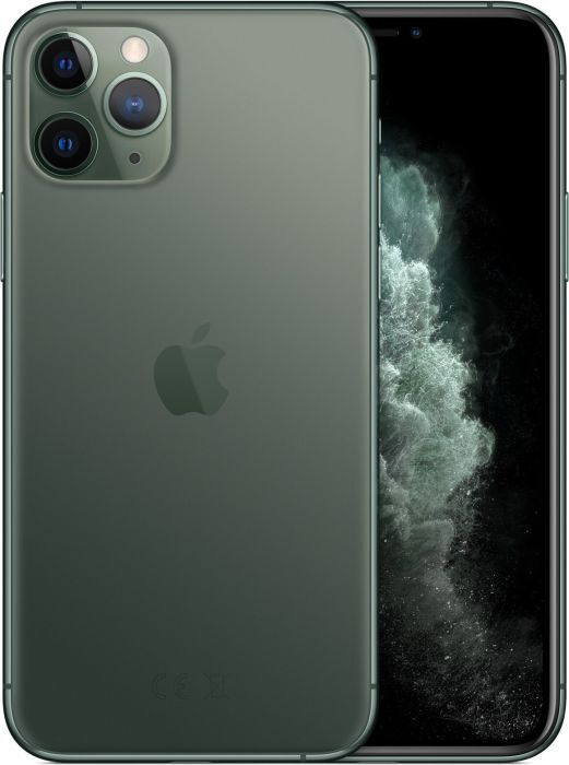 Apple iPhone 11 Pro   64 GB   Dual-SIM (eSIM, Nano-SIM)   Midnight Green - Refurbished