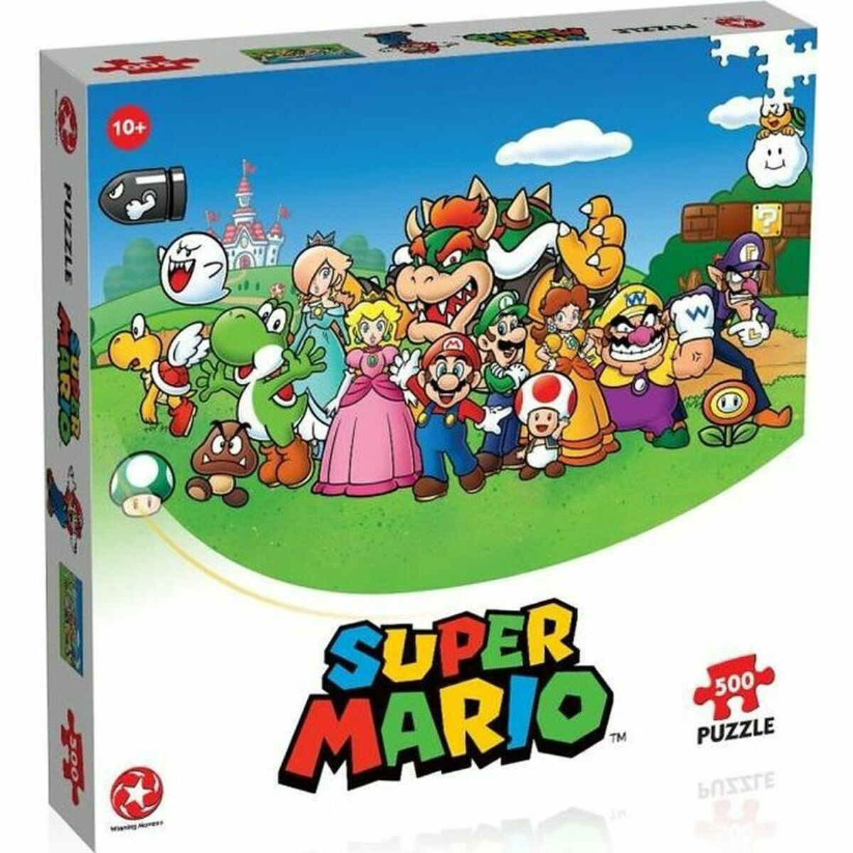 Winning Moves Super Mario en Vrienden Puzzel, 500 stukjes