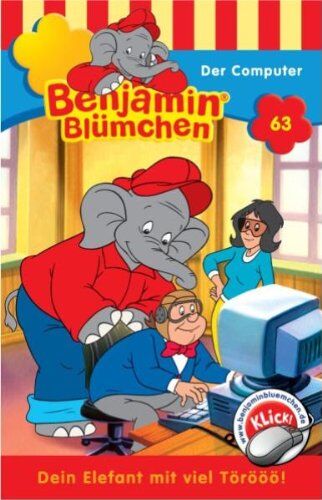 Benjamin Blümchen - Benjamin Bluemchen - Folge 63: Der Computer [Musikkassette] [Musikkassette] - Preis vom 11.10.2026 03:10:56 h
