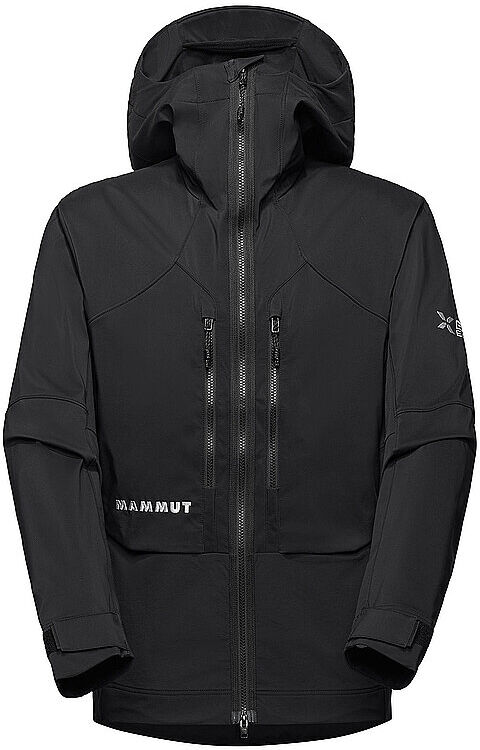 MAMMUT Herren Touren Softshelljacke Eiger Nordwand Pro Hoodie schwarz   XL M