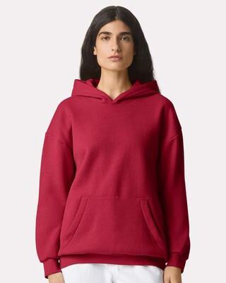 American Apparel RF498 ReFlex Fleece Hoodie Sweatshirt in Cardinal size 3XL   Cotton/Polyester Blend