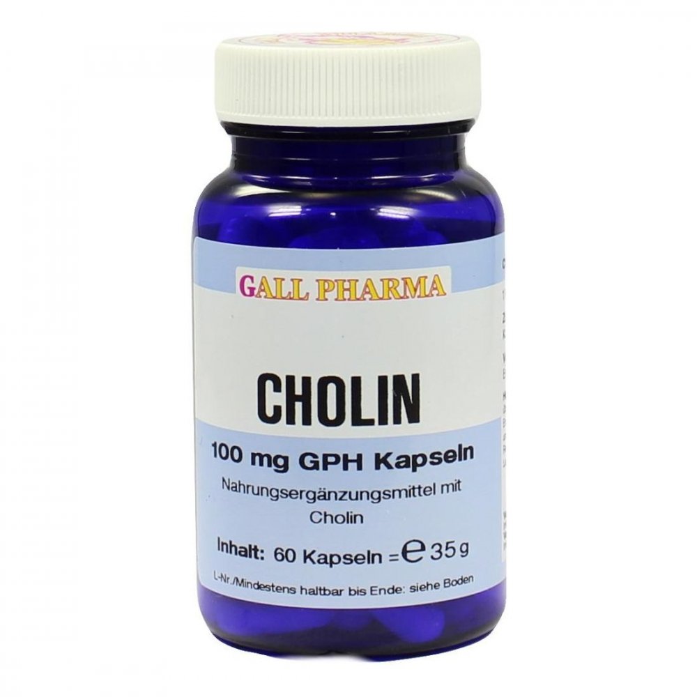 Hecht-Pharma GmbH Cholin 100 mg Gph Kapseln 03378360