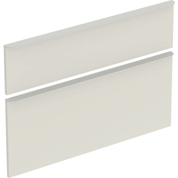 Geberit Schubladenfronten (2 St.) mit Griffe 244356001