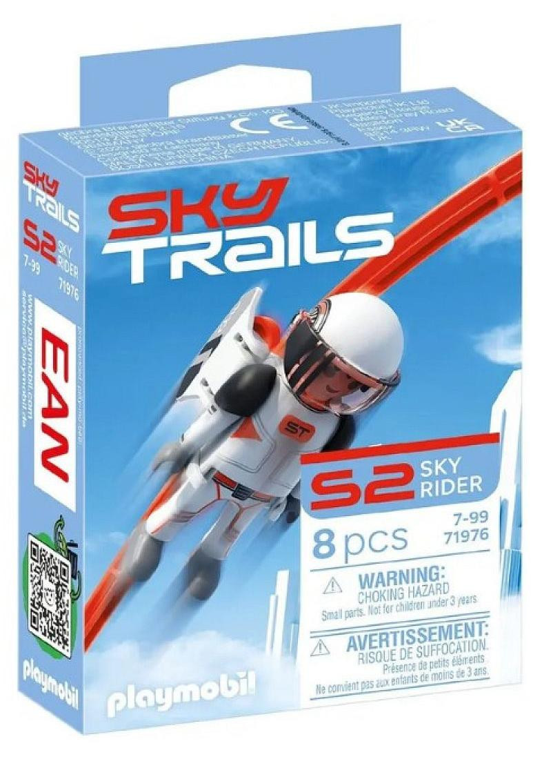 Playmobil Sky Trails Sky Rider Figure Aerial Circuit, 8 stuks, 7+ jaar
