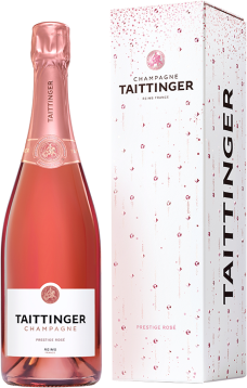 Champagne Taittinger Taittinger Brut Prestige Rosé  Champagner- Mit Etui Diamant - 0.75L Champagne