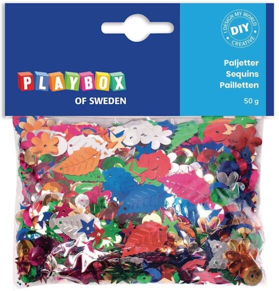 Paljettmix 50g PET
