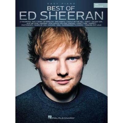 Best of Ed Sheeran 3rd Edition Easy Piano Songbook and Piano Sheet Music Collection for Beginners Students Popular Hits with Lyrics for Practice
