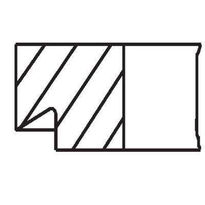 MAHLE Kolbenringsatz 039 02 V0