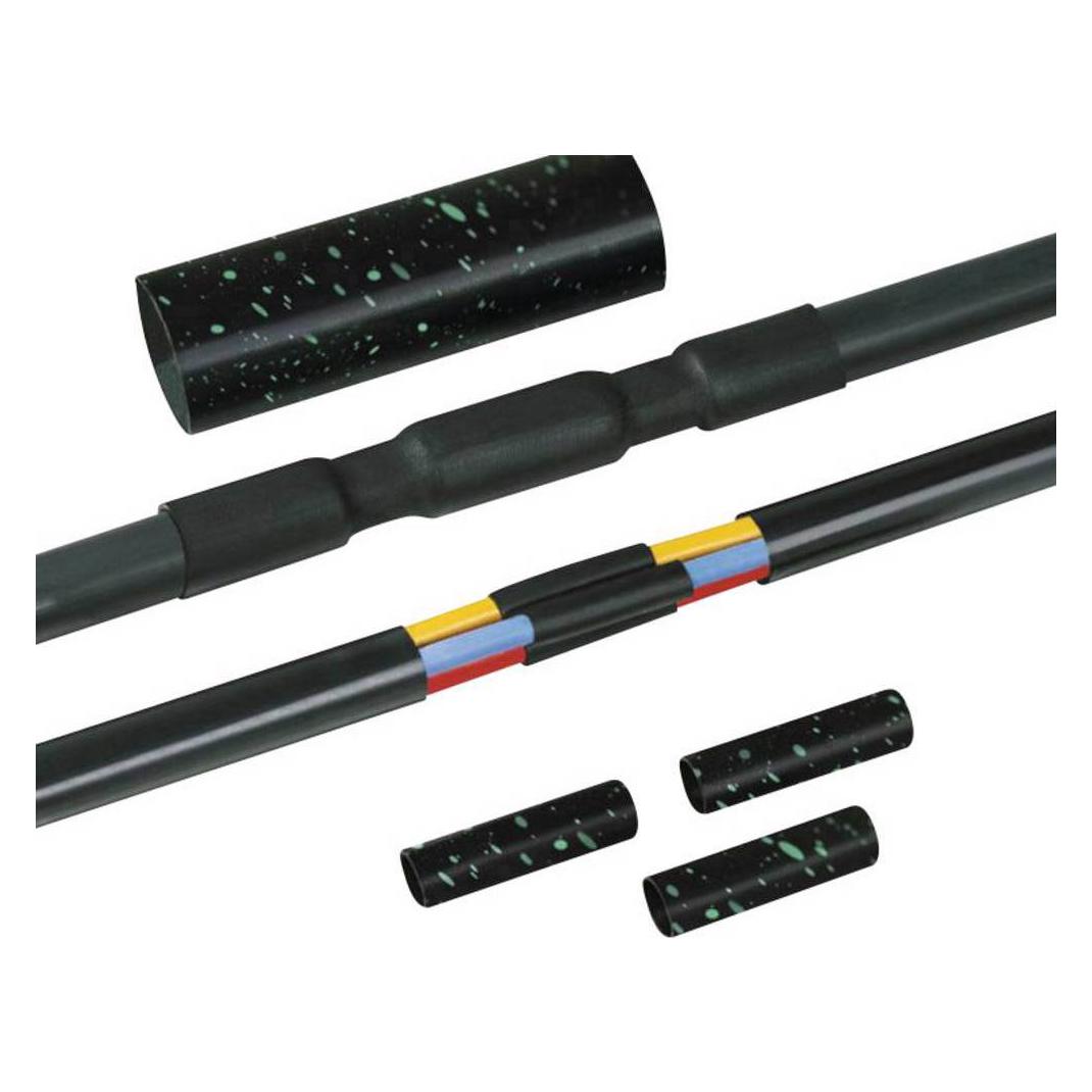 HellermannTyton Warmschrumpf-Verbindungsgarnitur mit Schraubverbinder 380-04013 Inhalt: 1 Set (1x) (380-04013)