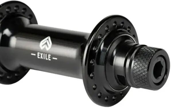 Eclat Éclat Exile BMX Front Hub (Schwarz - Female Axle)