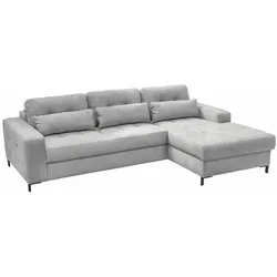 Exxpo by Gala Ecksofa mit Funktion Bonito Stoff Warm Grey