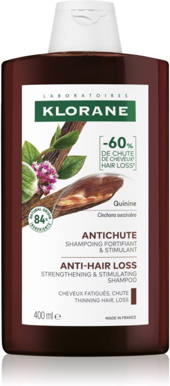 Klorane Quinine Anti-Hair Loss Shampoo stärkendes Shampoo gegen Haarausfall 400 ml