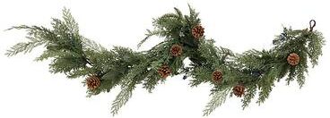 Lush Cypress & Berry Garland - Ballard Designs