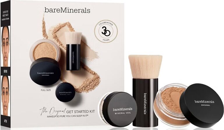bareMinerals The Original Get Started Kit 3-Piece Mineral Makeup Set -