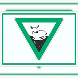 HB-Druck Setzzeit für Wild Symbol Aufkleber A9 (37x52mm)