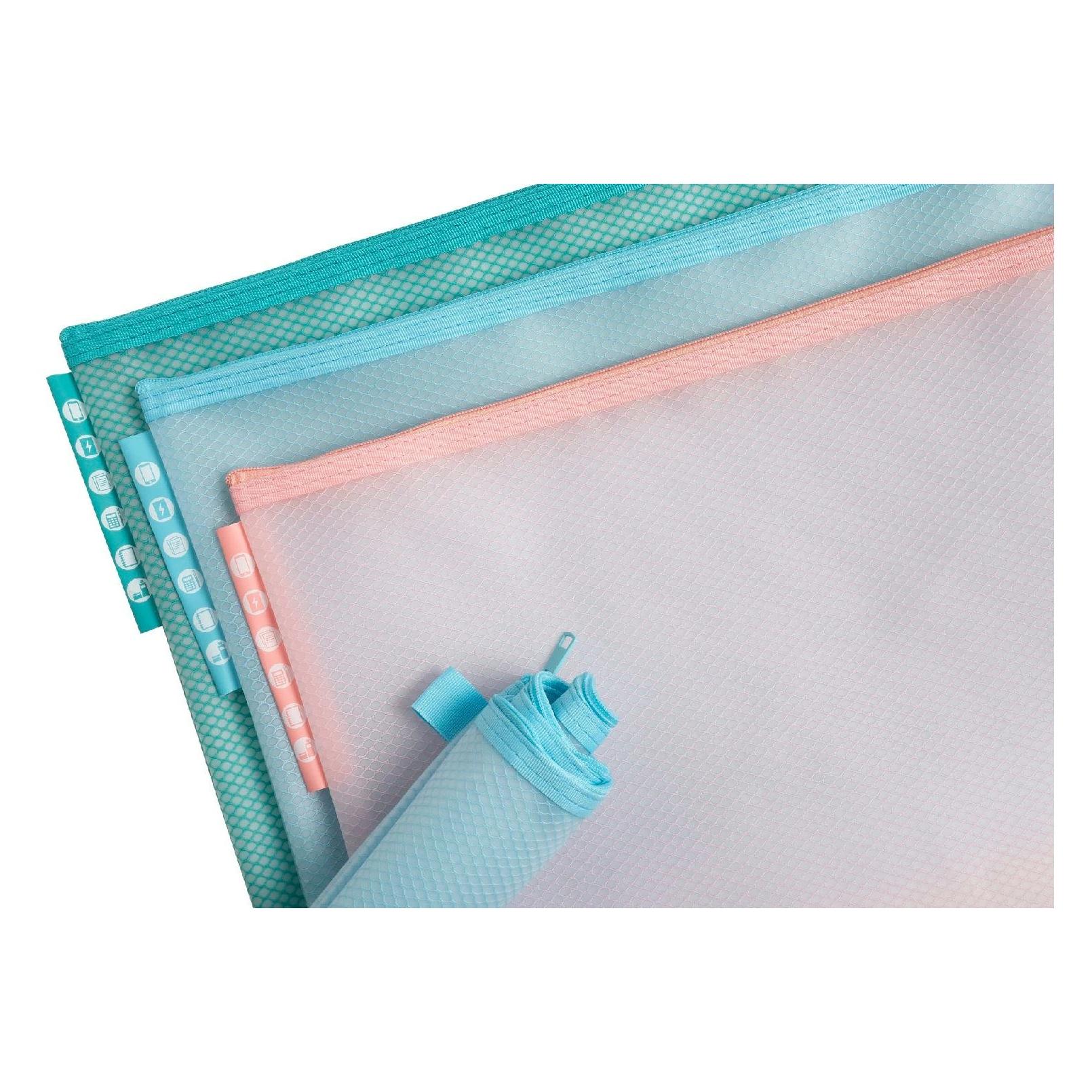 Exacompta Reissverschlusstasche 37150E EVA (Ethylen-Vinylacetat) Mehrfarbig (A4, 3x) (37150E)