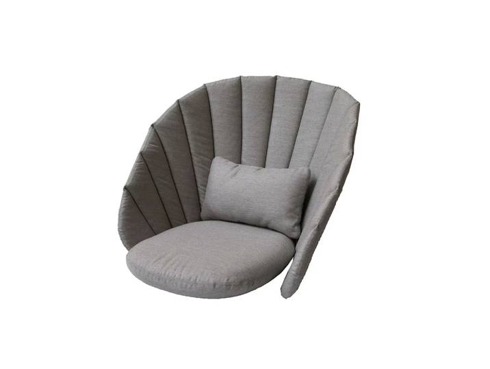 Cane-line Peacock Lounge-Sesselkissen Cane-Line Matt Taupe
