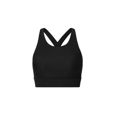 Sport-BH FABLETICS "Fabletics Sport-BH NO-BOUNCE HIGH IMPACT SPORTS BRA", Damen, Gr. XS, schwarz, BHs Sport-BH, mit breitem Unterbrustband