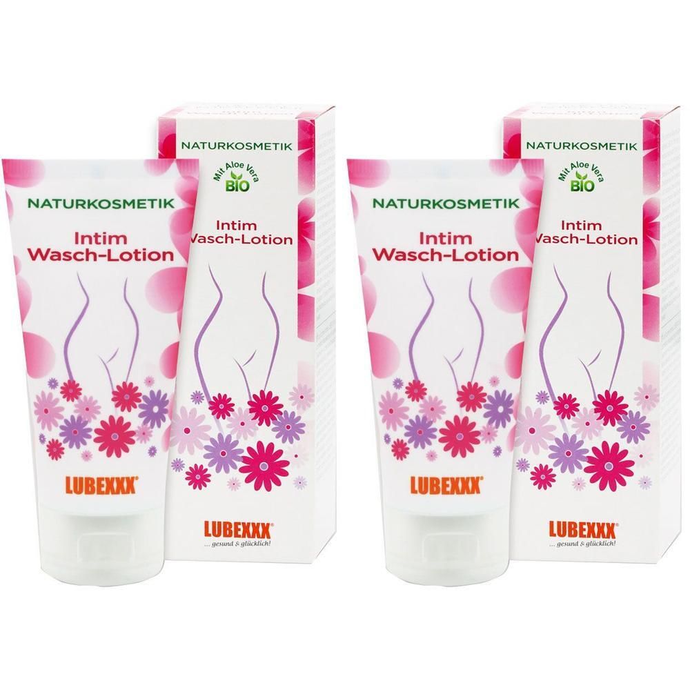 Lubexxx Intim Waschlotion sanft pH-neutral 2x 2x50 ml Lotion
