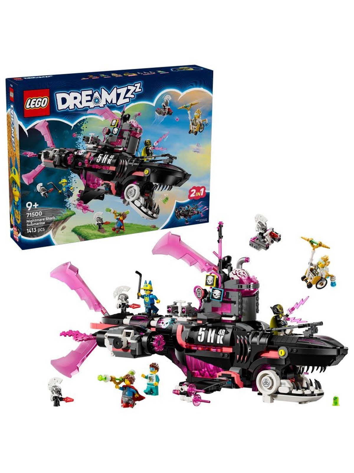 LEGO DREAMZzz 71500 Albtraumhai-U-Boot