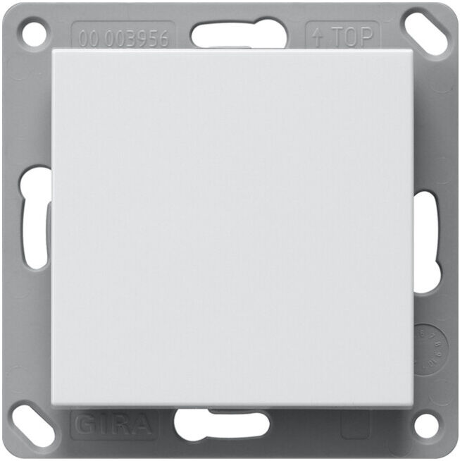Gira Émetteur mural sans pile 1 bouton blanc pur 242103 (242103)