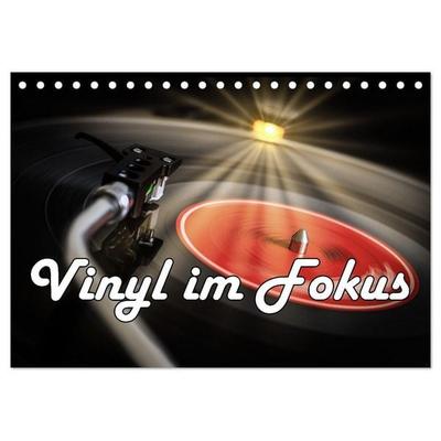 Vinyl im Fokus (Tischkalender 2027 DIN A5 quer), CALVENDO Monatskalender