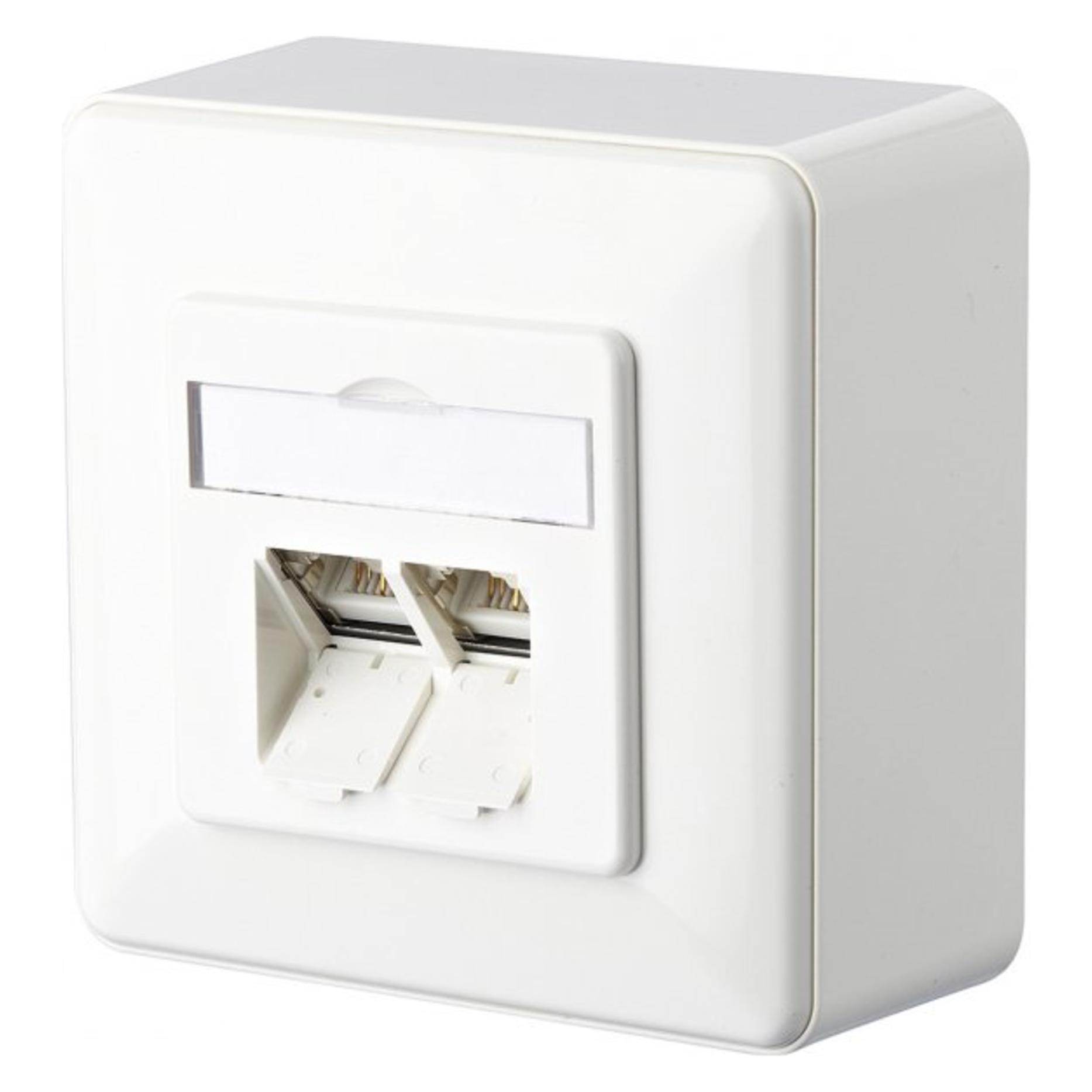 Metz Connect Netzwerk-Anschlussdose (130C380002-I)