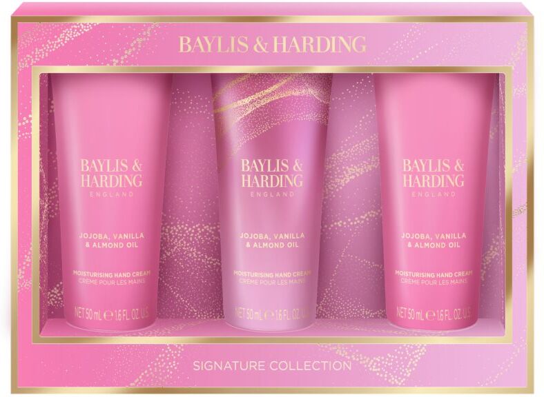 Baylis & Harding Jojoba, Vanilla & Almond Oil coffret cadeau mains à l'huile d'amande