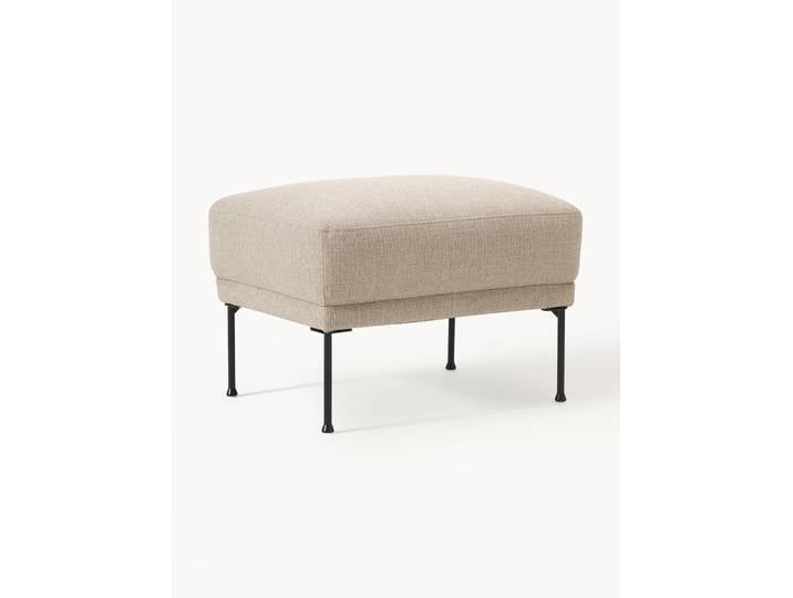 Sofa-Hocker Fluente mit Metall-Füßen