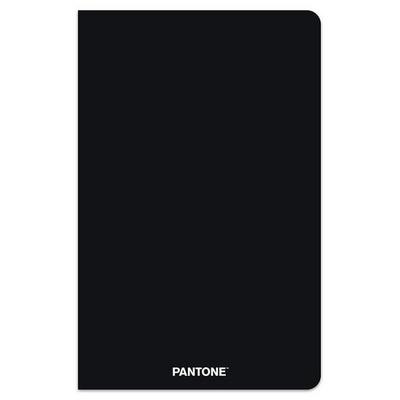 Pantone Official Black 5.25 X 8.25 Inch Lined Compact Journal Non-Dated
