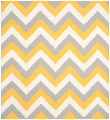 SAFAVIEH Handmade Flatweave Dhurries Kristy Modern Wool Rug