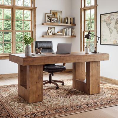 Bluebell 63-Inch Home Office Desk, Computer Desk, Computer Office Table