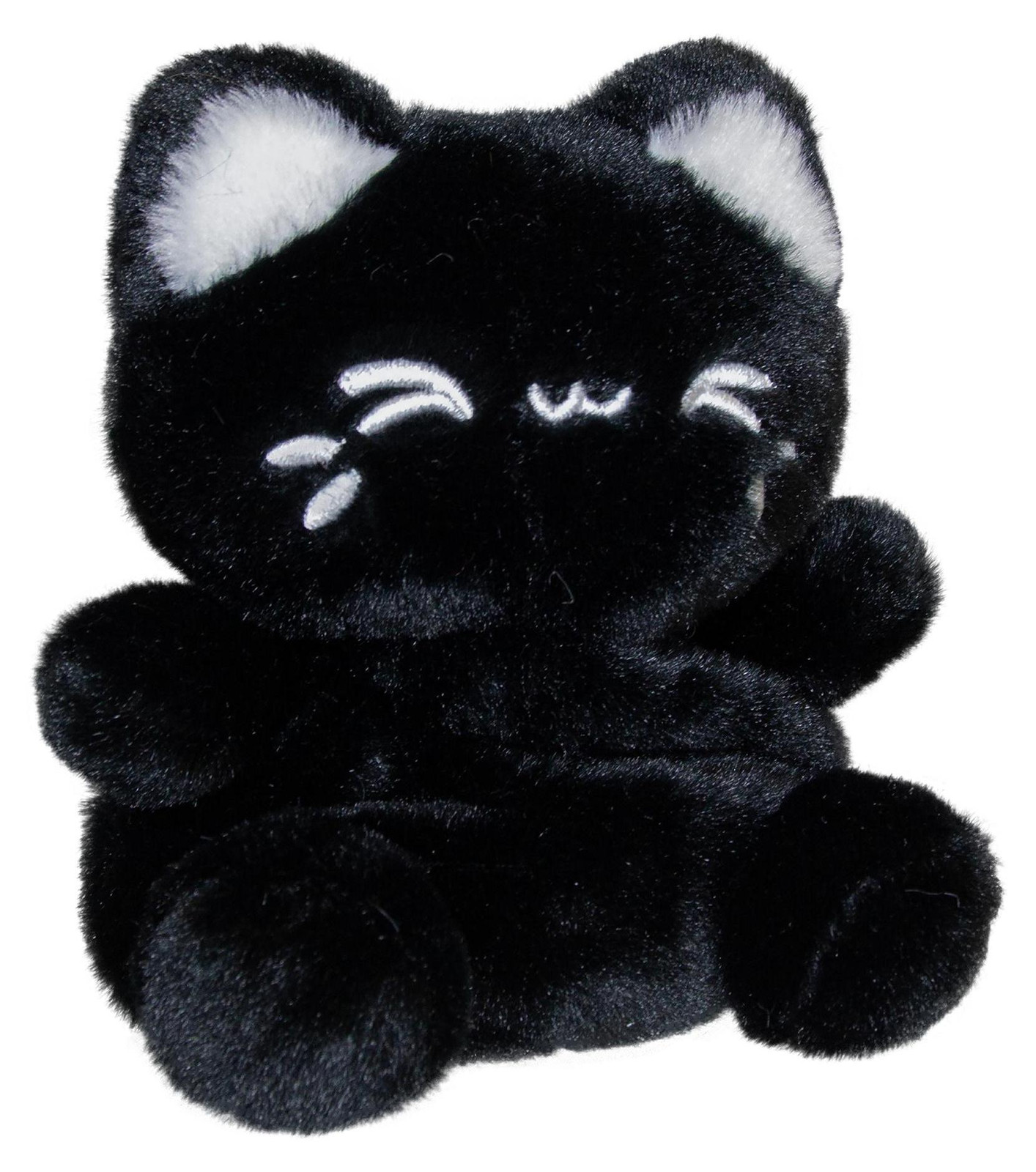 Aurora Palm Pals Black Sesame Meowchi knuffel 13 cm