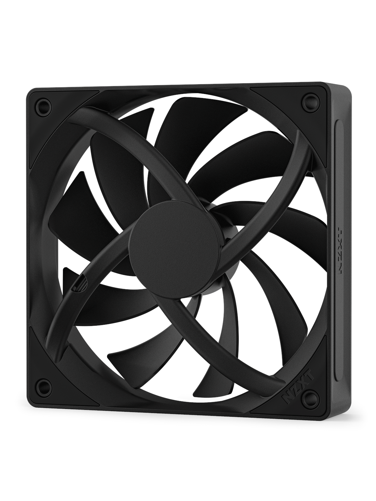 NZXT F120Q V2 Quiet Airflow - Gehäuselüfter - 120mm - Schwarz - 25 dBA