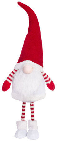 Deko Wichtel aus Stoff, rot, 65 cm