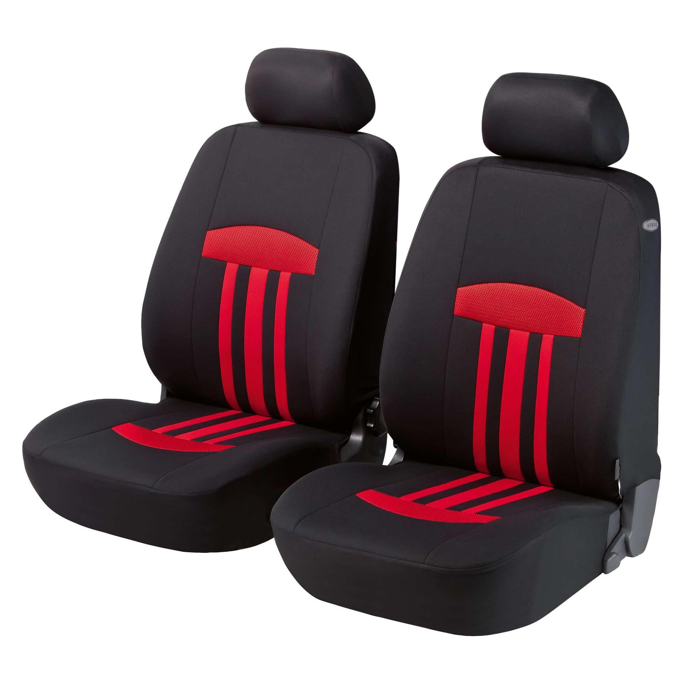 Walser Auto Sitzbezug 2 Vordersitzbezüge Kent Reissverschluss Premium Auto-Schonbezüge (11797)