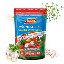 CADEA Würzmischung mit Gemüse Pikant 5 x 200g