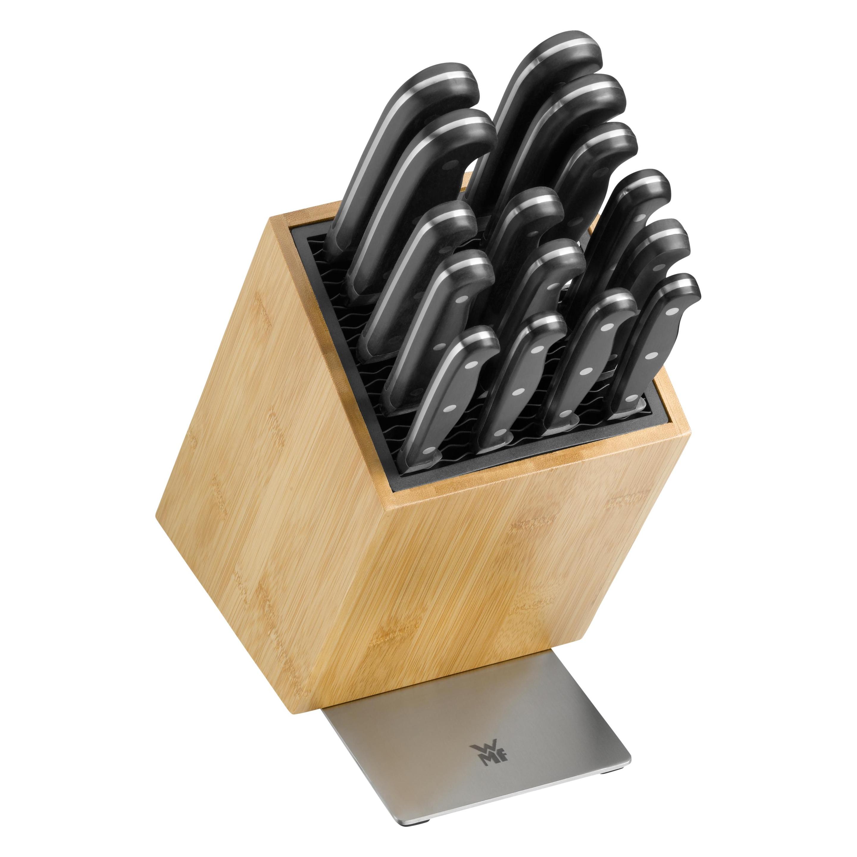 WMF Spitzenklasse Plus Messerblock mit sechsteiligem Messerset (18.8215.9992)