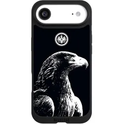 Nivocase Handyhülle für Apple iPhone Air Hülle NIVOpure Case Schwarz Eintracht Frankfurt Offizielles (Apple iPhone Air), Smartphone Hülle, Schwarz