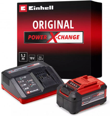 Einhell Starter Kit PXC (5,2Ah/4A) Fastcharger 4512114