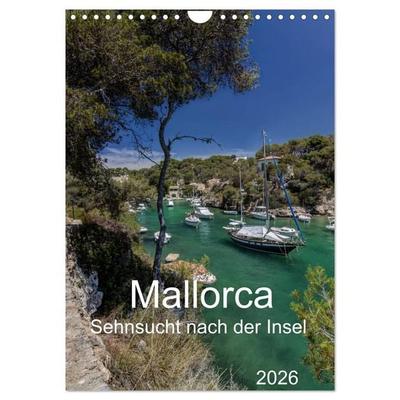 Mallorca - Sehnsucht nach der Insel (Wandkalender 2026 DIN A4 hoch), CALVENDO Monatskalender