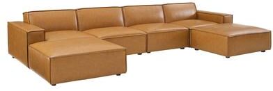 Modway Restore 6-pc. Vegan Leather Sectional Sofa