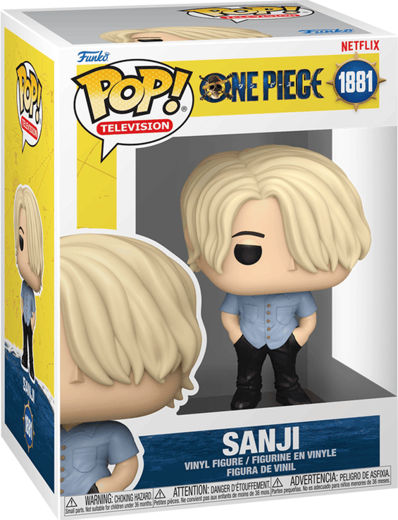 Funko Pop! Animation: One Piece - Sanji Vinyl Figure, 3.9 in, Funko