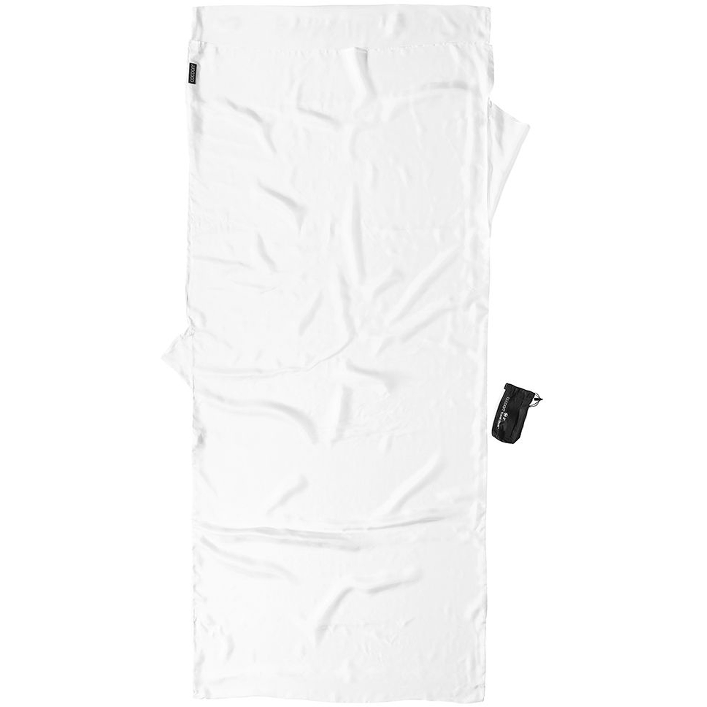 Cocoon TravelSheet Silk Economy Line Schlafsack Hüttenschlafsäcke & Inlets weiss Größe max. 200cm Trekking Hautfreundlich