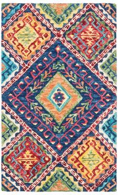 SAFAVIEH Handmade Aspen Kira Boho Tribal Wool Rug