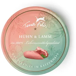 Terra Felis Sparpaket 24x80g Huhn und Lamm