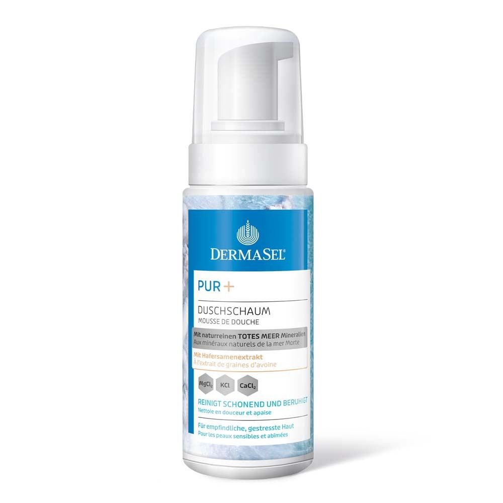 Dermasel Totes Meer Pur+ Duschschaum 180 ml Schaum