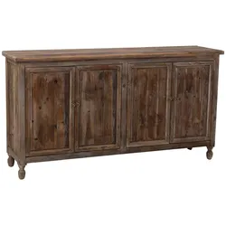 SIDEBOARD aus Holz mit 4 türen 160x40x85 cm
